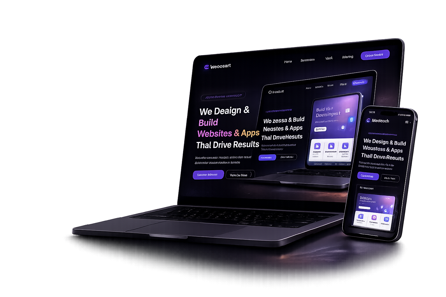 Website Showcase Mockup 1